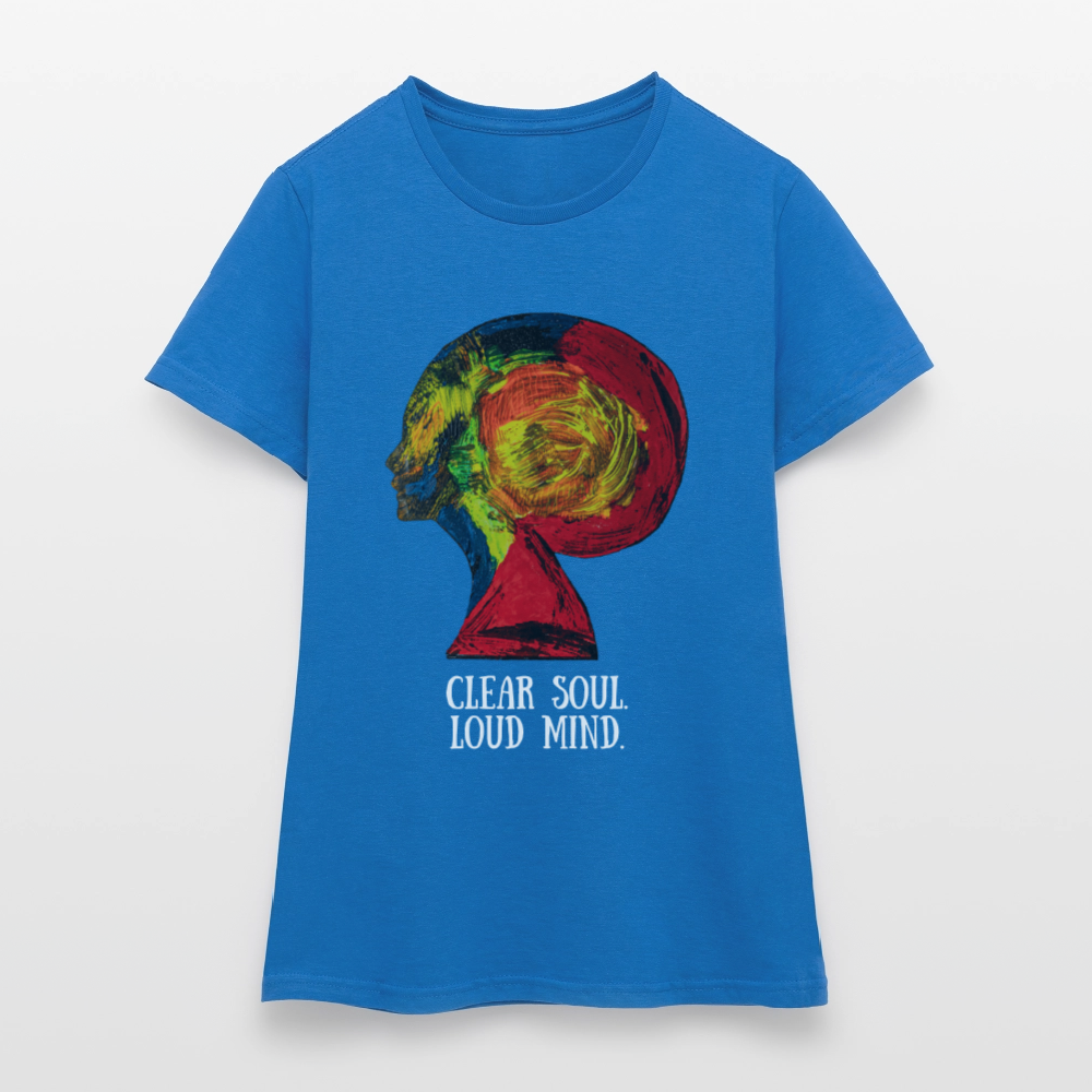 Frauen  T-Shirt Gaia - Royalblau