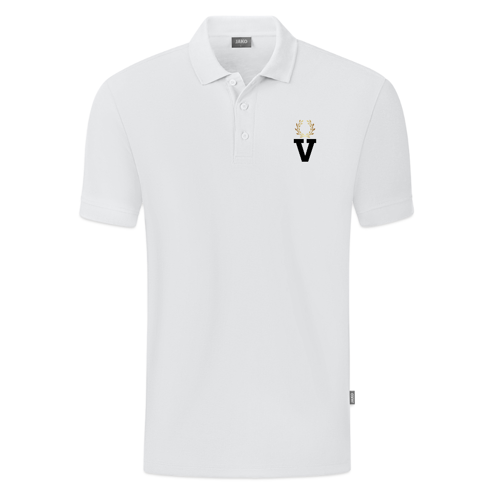 JAKO Kinder Polo Organic - Weiß