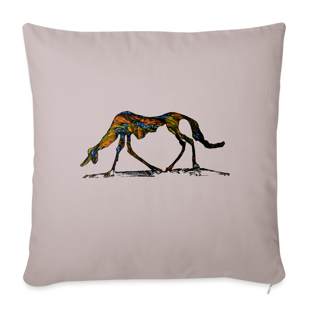 Sofakissenbezug 44 x 44 cm - helles Taupe