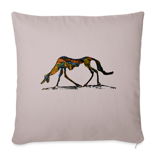 Sofakissenbezug 44 x 44 cm - helles Taupe