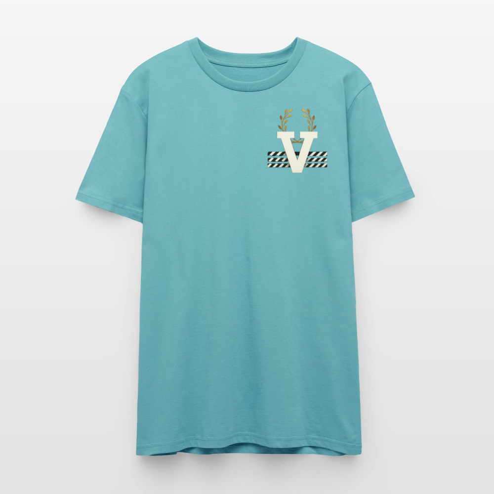 Unisex T-Shirt Düsseldorfer Skyline V.9 - Pastelltürkis