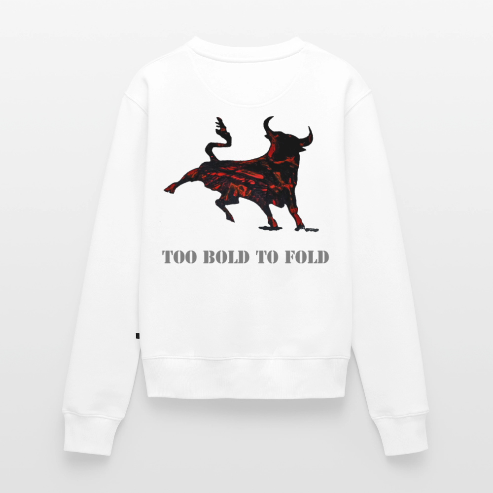 Frauen Pulli Torro Backprint - Weiß