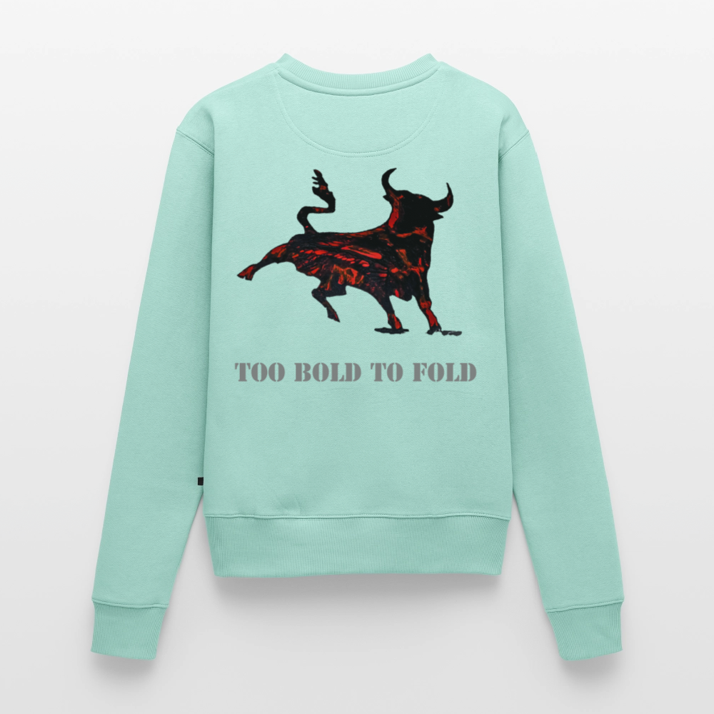 Frauen Pulli Torro Backprint - Mint 