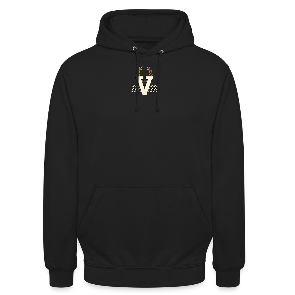 Unisex Hoodie Nazzarener Backprint - Schwarz