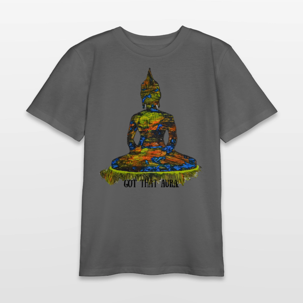 Unisex Teenager T-Shirt Zirkulation - Anthrazit