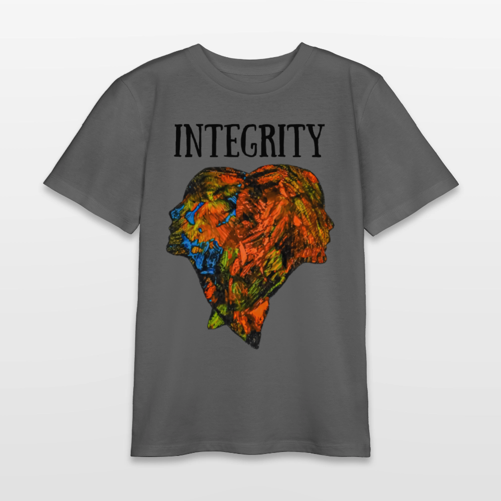 Unisex Teenager T-Shirt Espejo - Anthrazit