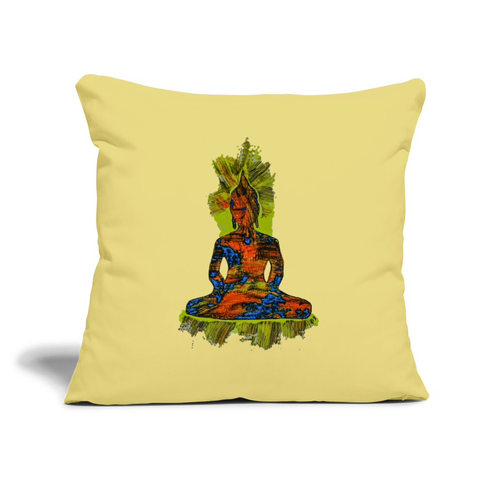 Sofakissenbezug 44 x 44 cm - Hellgelb