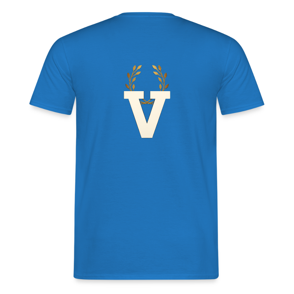 Männer T-Shirt Stille - Royalblau