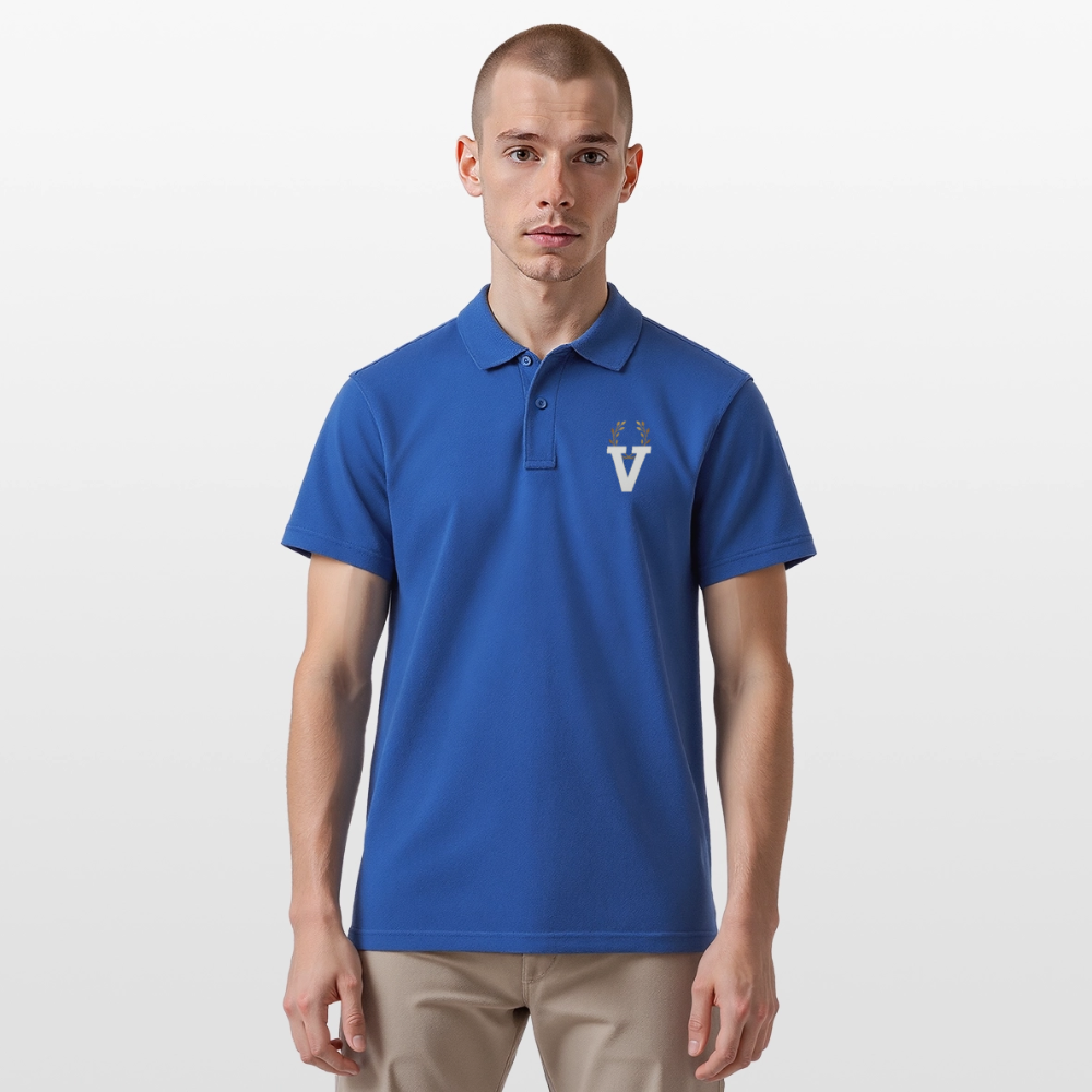 Männer Poloshirt - Royalblau