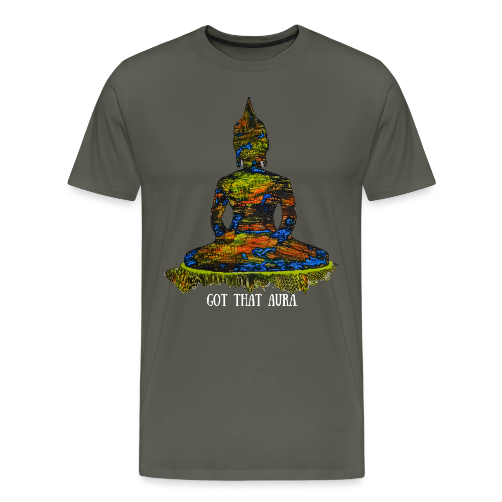 Männer Premium T-Shirt Zirkulation - Asphalt