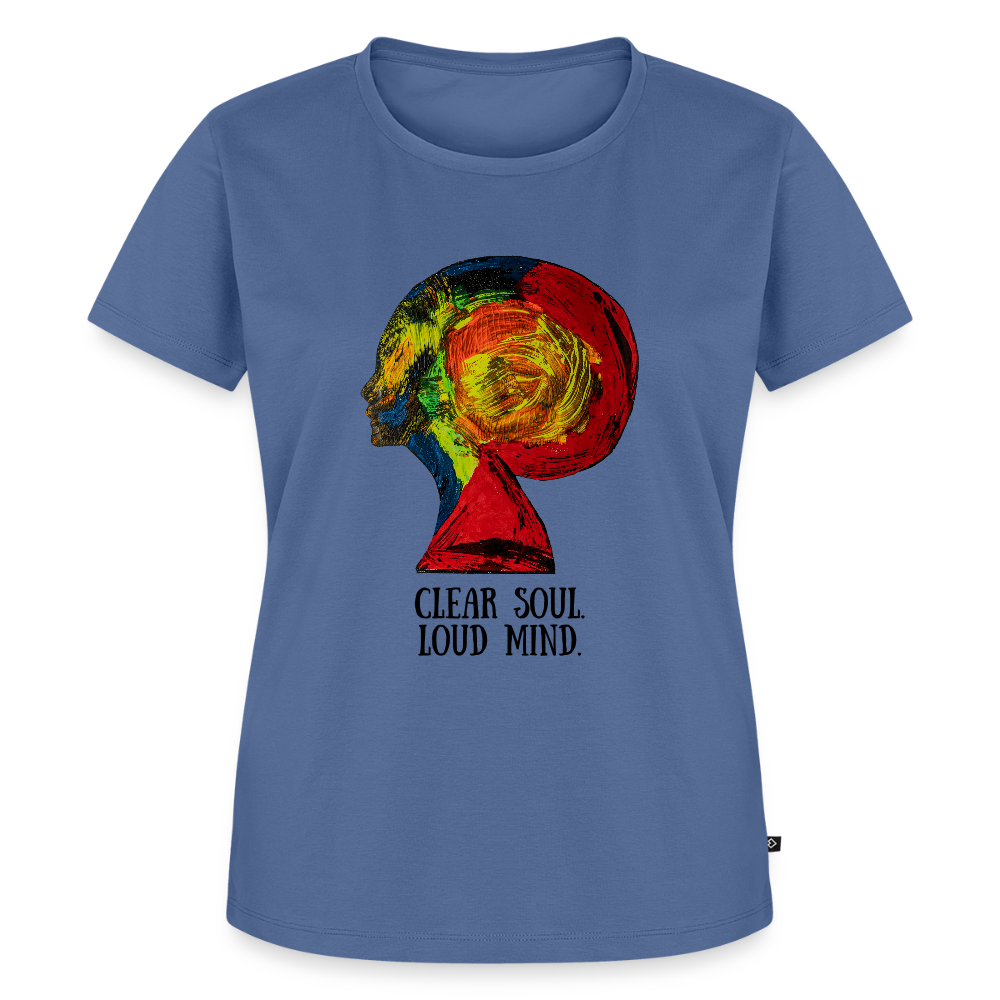 Frauen Premium  T-Shirt Gaia - Taubenblau