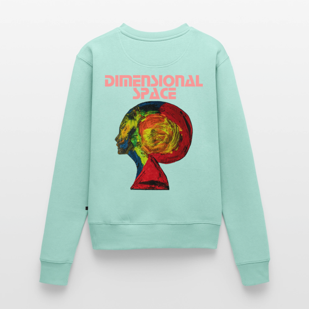 Frauen Pulli Gaia Backprint - Mint 