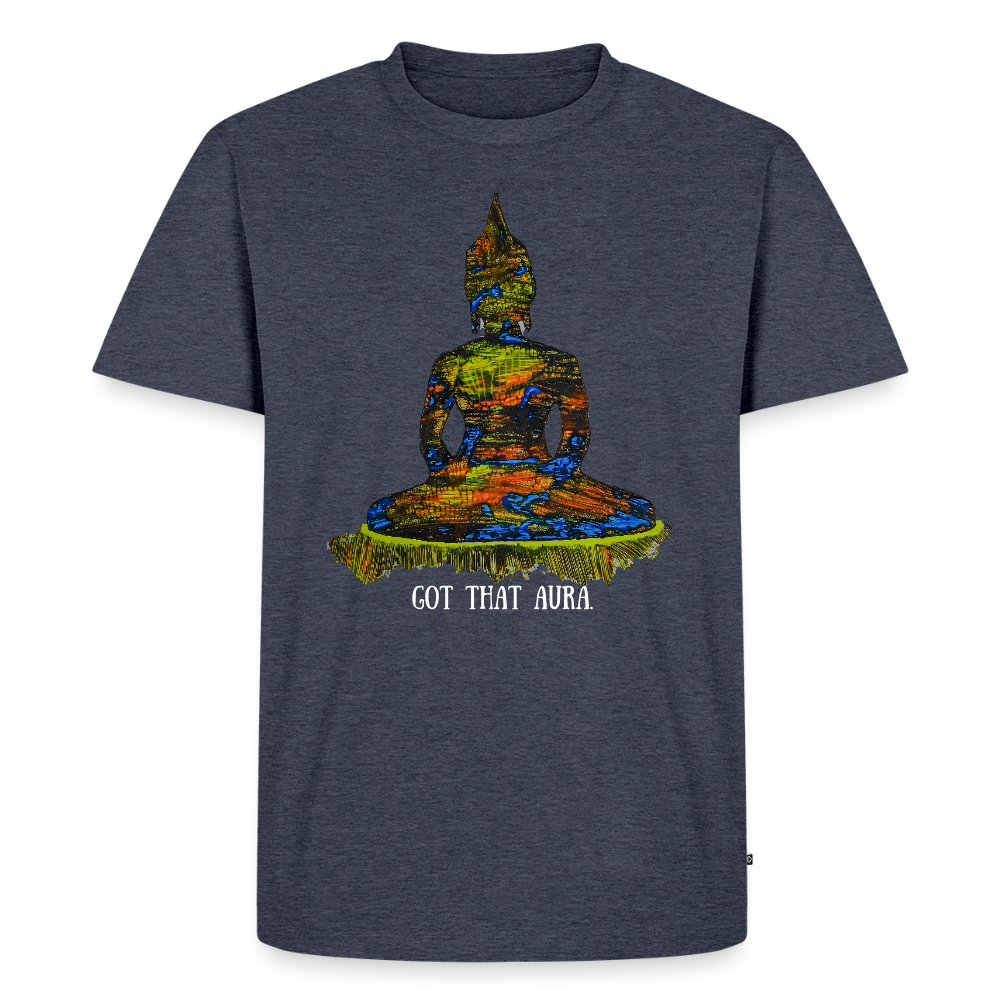 Männer Premium T-Shirt Zirkulation - Jeansblau 