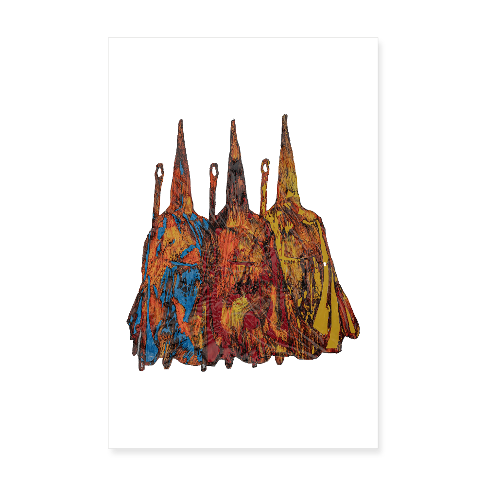 Poster 20x30 cm - Weiß