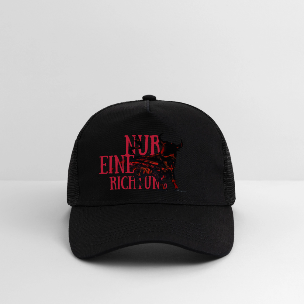 Trucker Cap - Schwarz/Schwarz