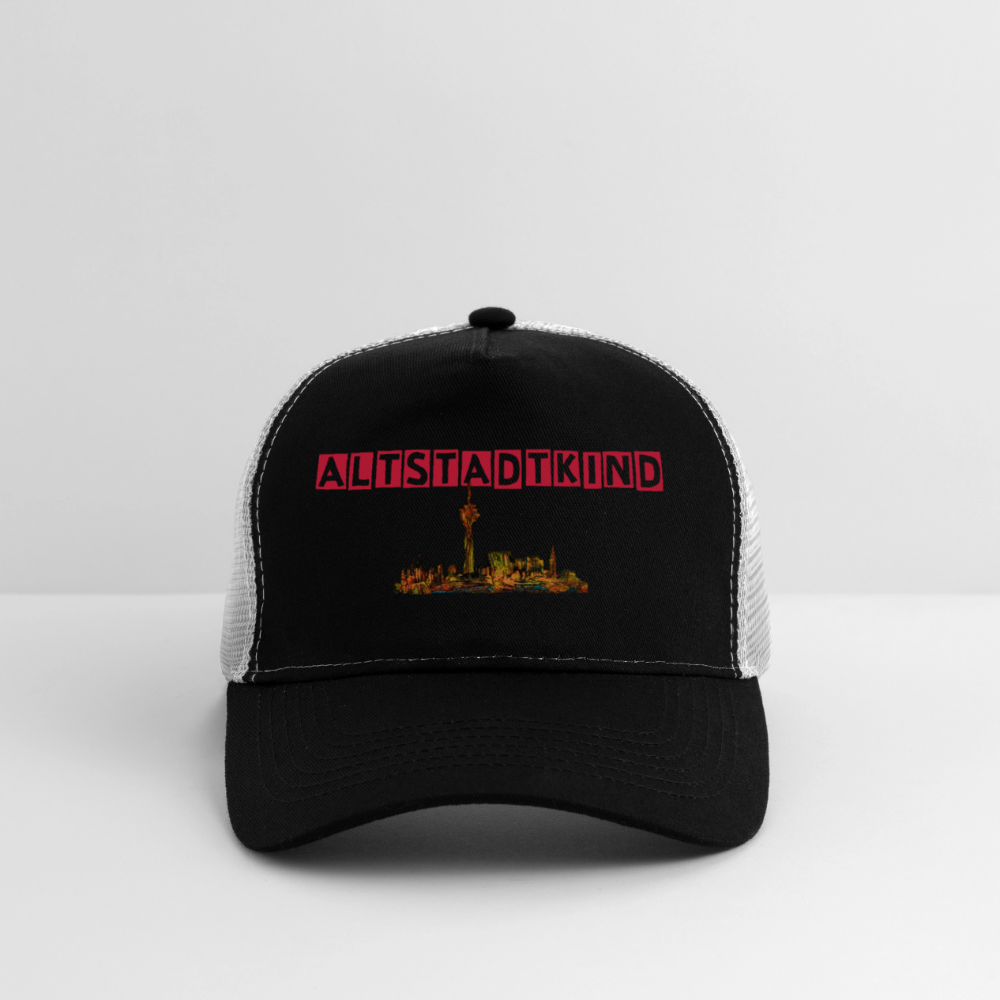 Trucker Cap - Schwarz/Steingrau