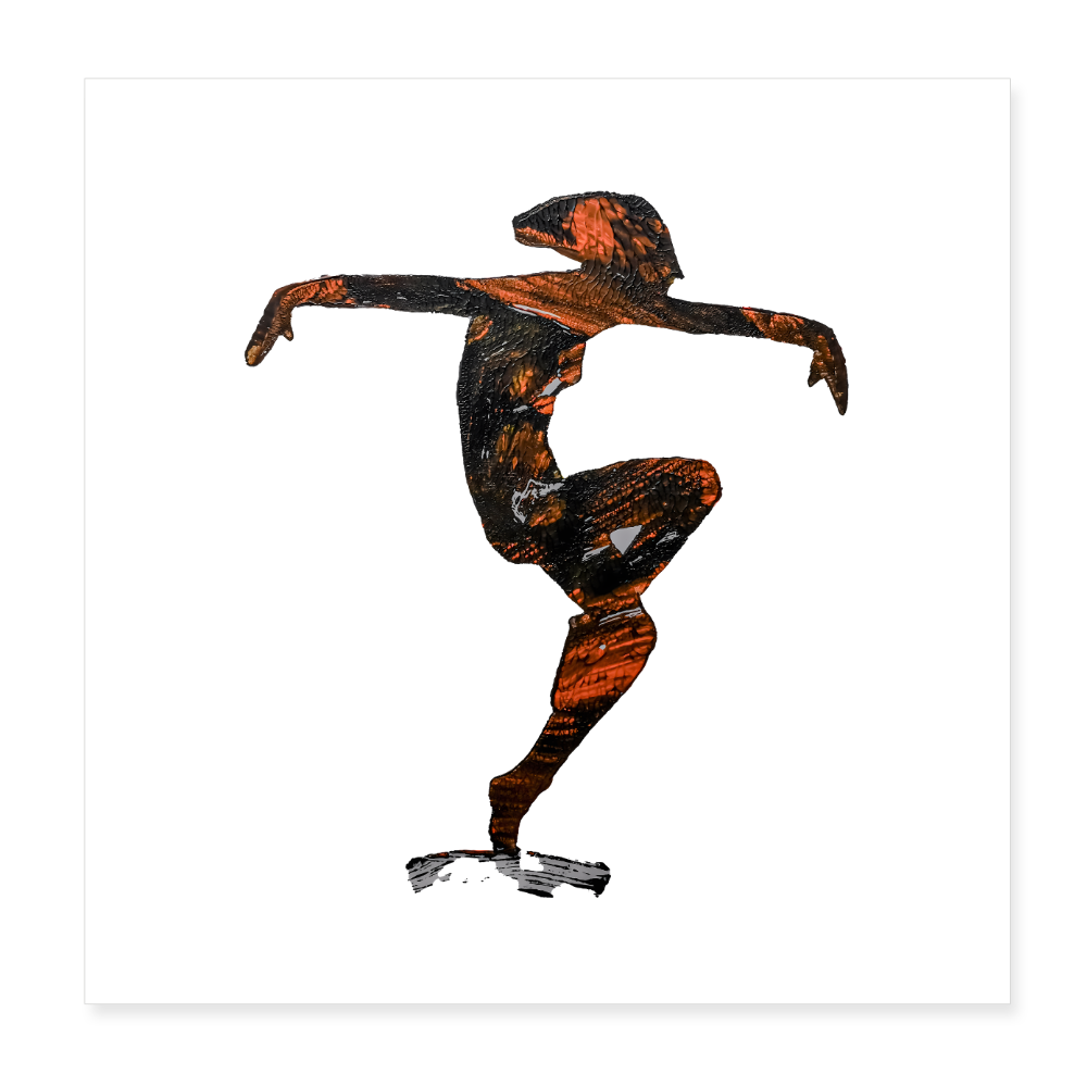 Poster 20x20 cm - Weiß