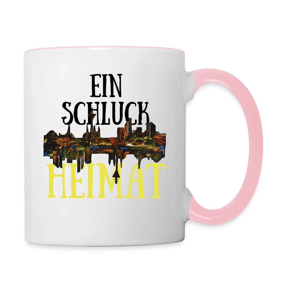 Tasse - Weiß/Pink