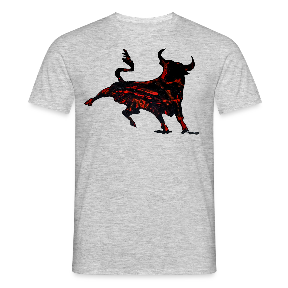 Männer T-Shirt Torro - Grau meliert