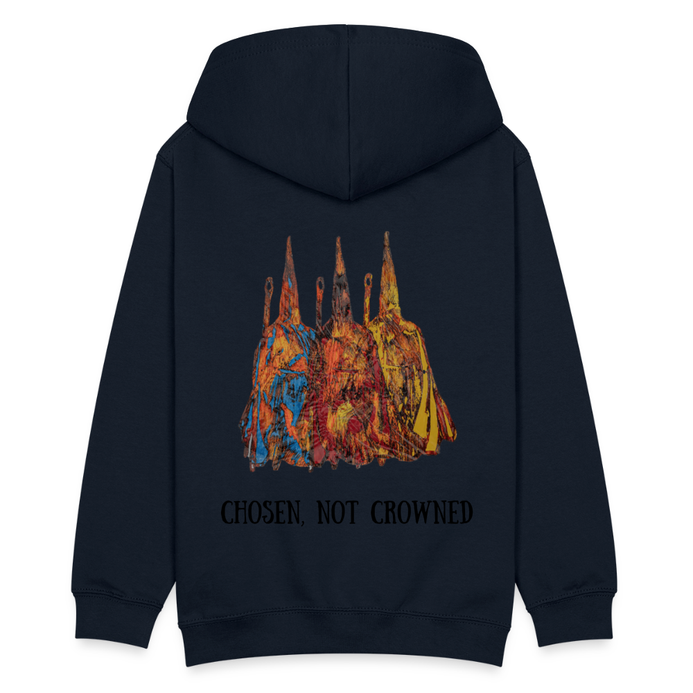 Teenager Hoodie Nazzarener Backprint - Navy