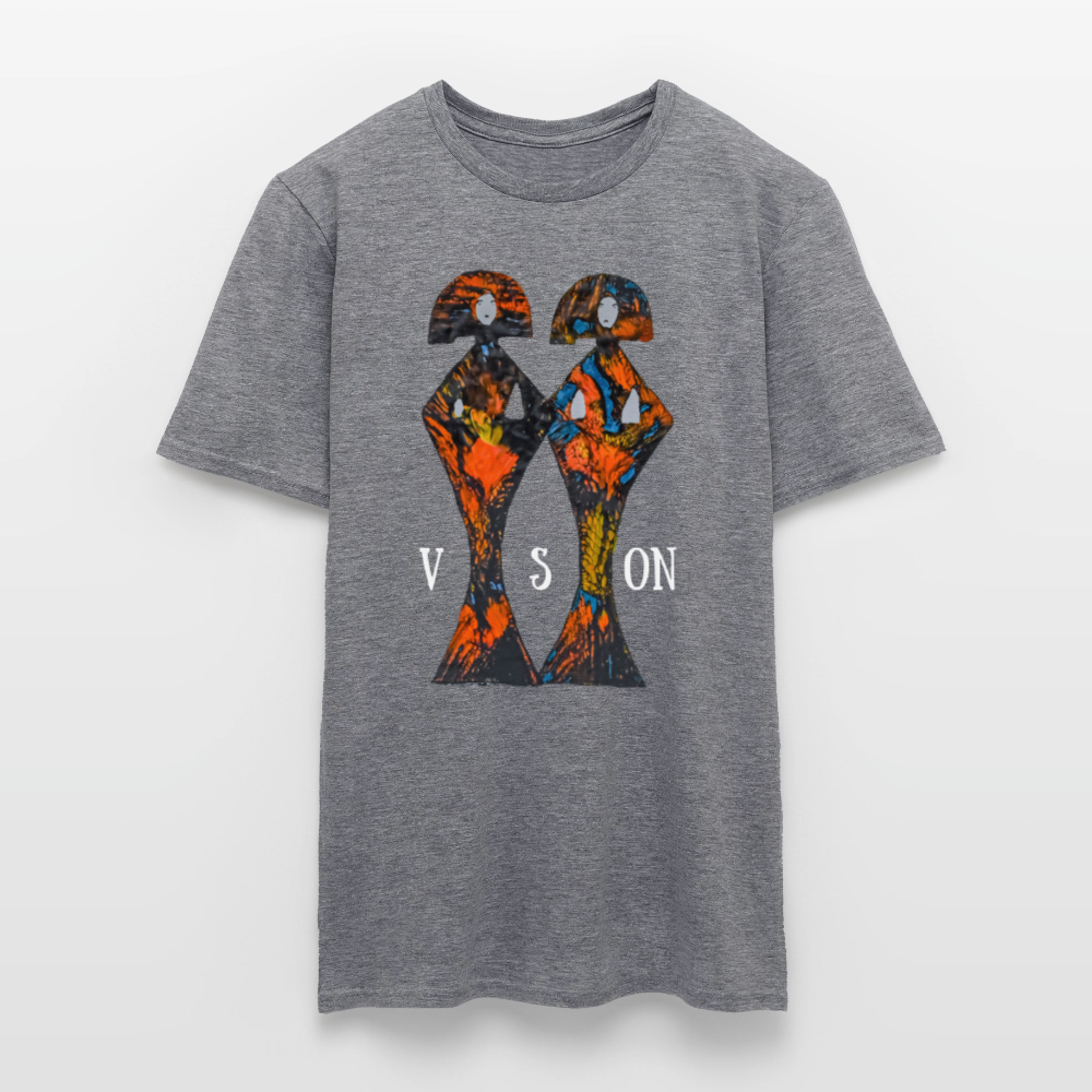 Männer T-Shirt Geishas - Graphit meliert