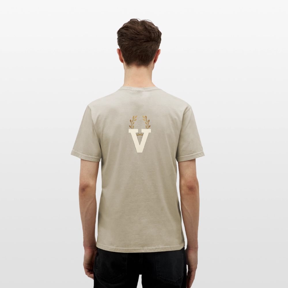 Männer T-Shirt Stille - Sandbeige