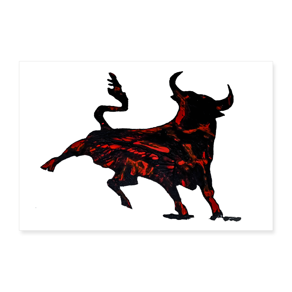 Poster 30x20 cm - Weiß