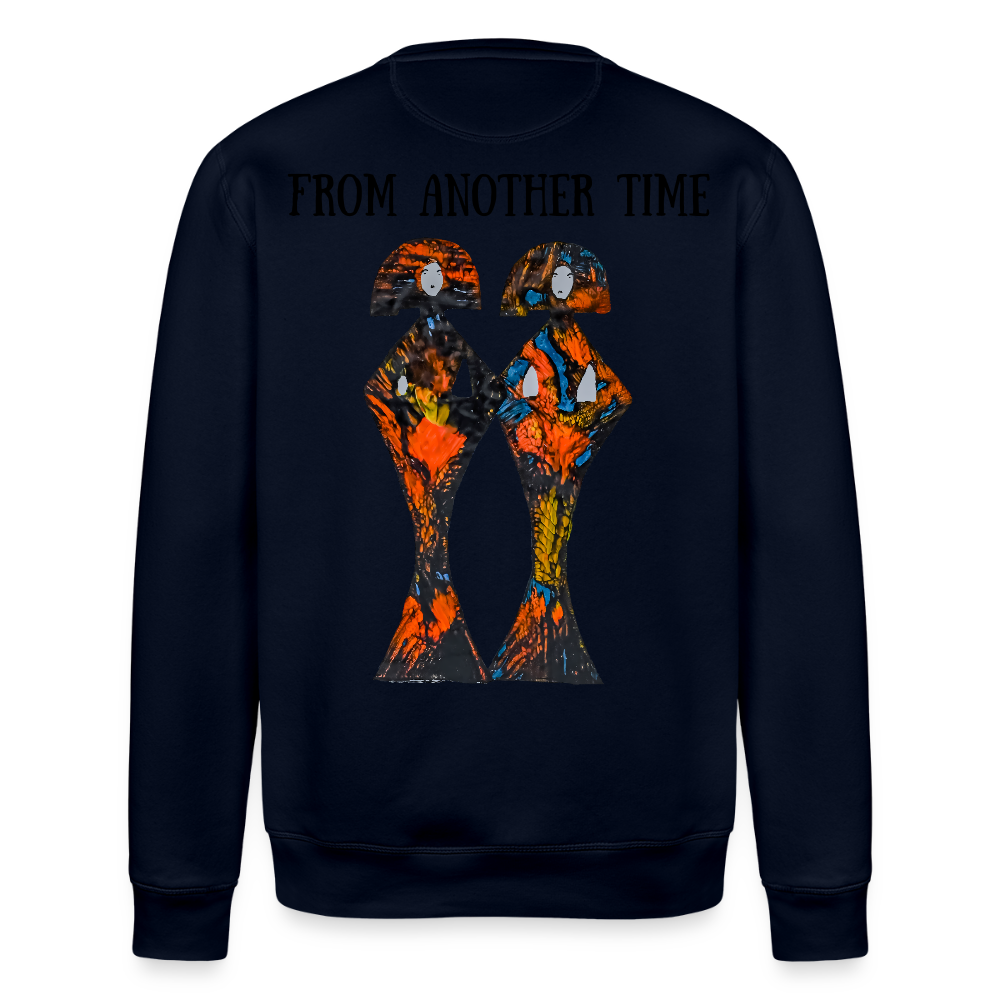 Unisex Bio Pulli Geishas Backprint - Navy