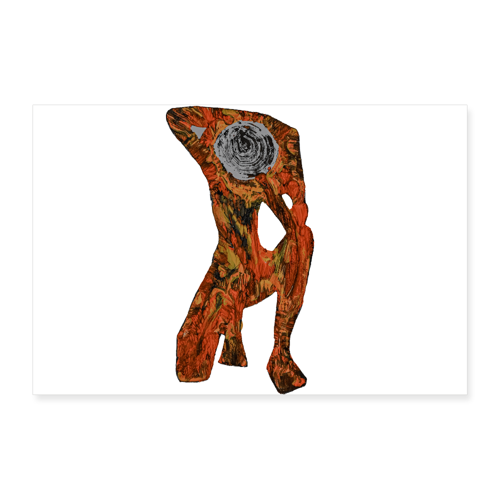 Poster 60x40 cm - Weiß