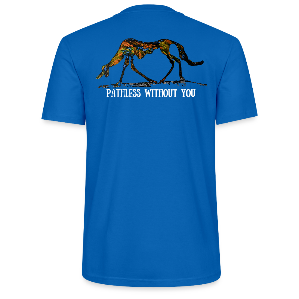 Unisex T-Shirt Lucy - Pfauenblau