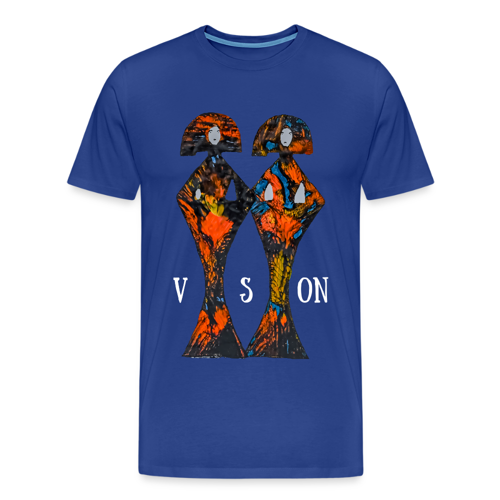 Männer Premium T-Shirt Geishas - Königsblau