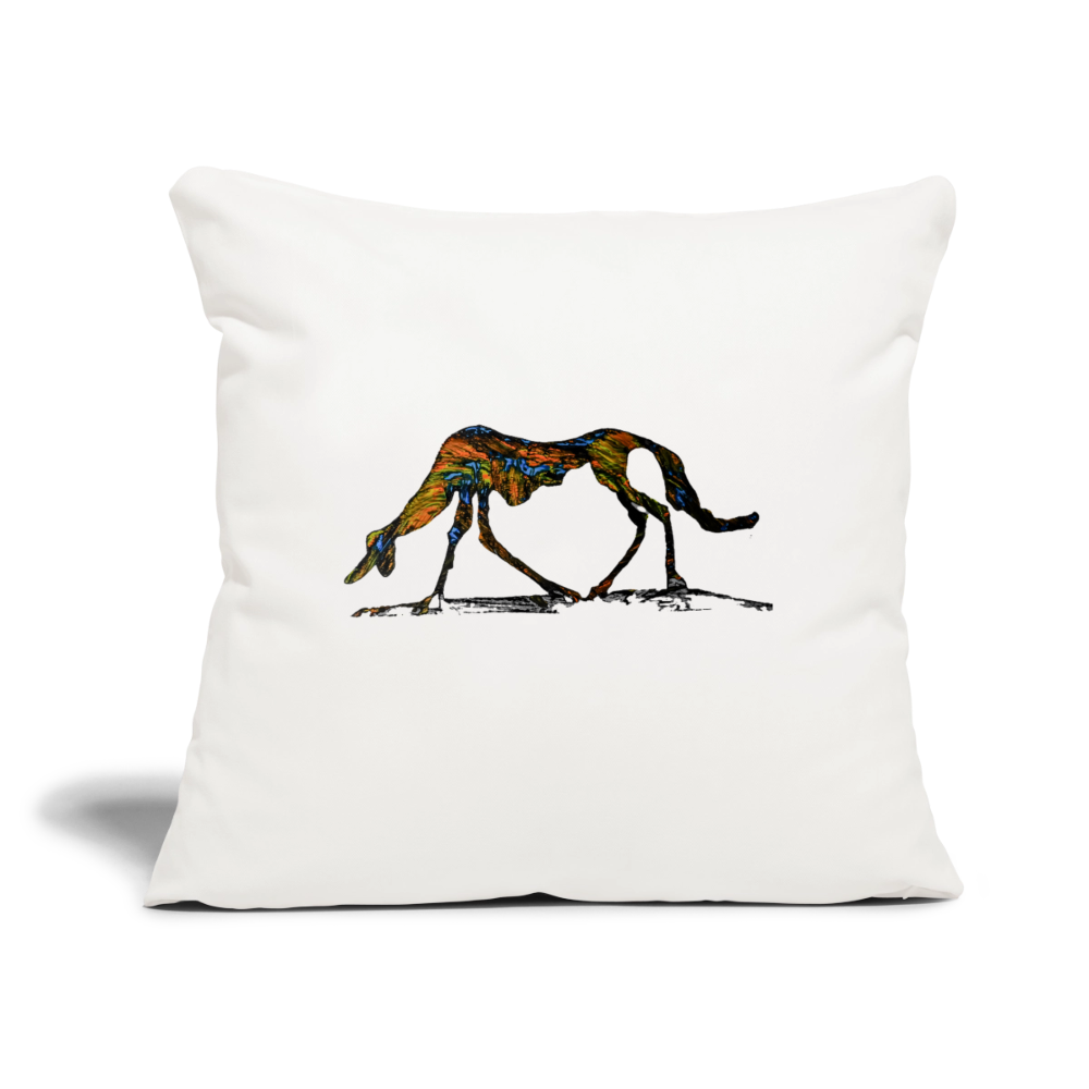 Sofakissen mit Füllung 44 x 44 cm - Naturweiß 