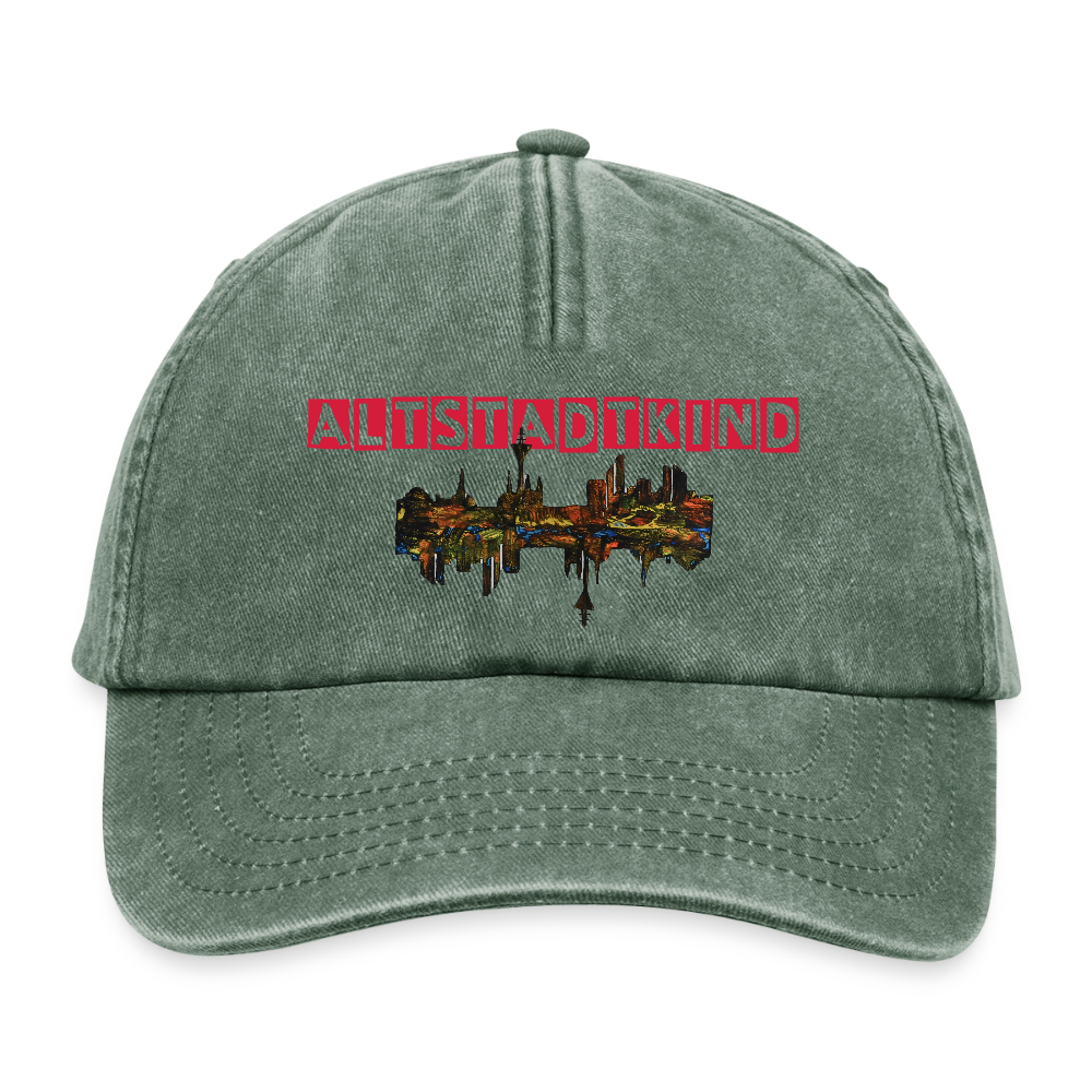 Relaxed Vintage Cap - Vintage Flaschengrün 