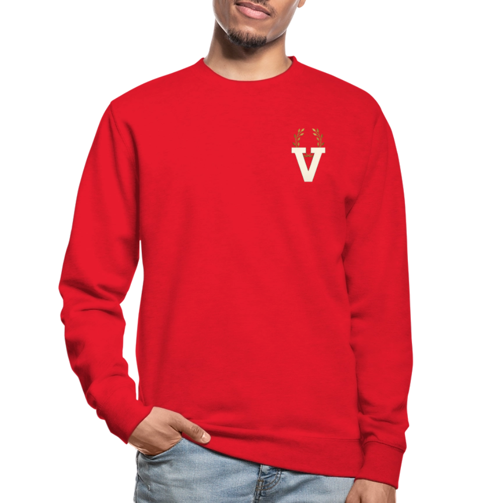 Männer Pulli Espejo Backprint - Rot