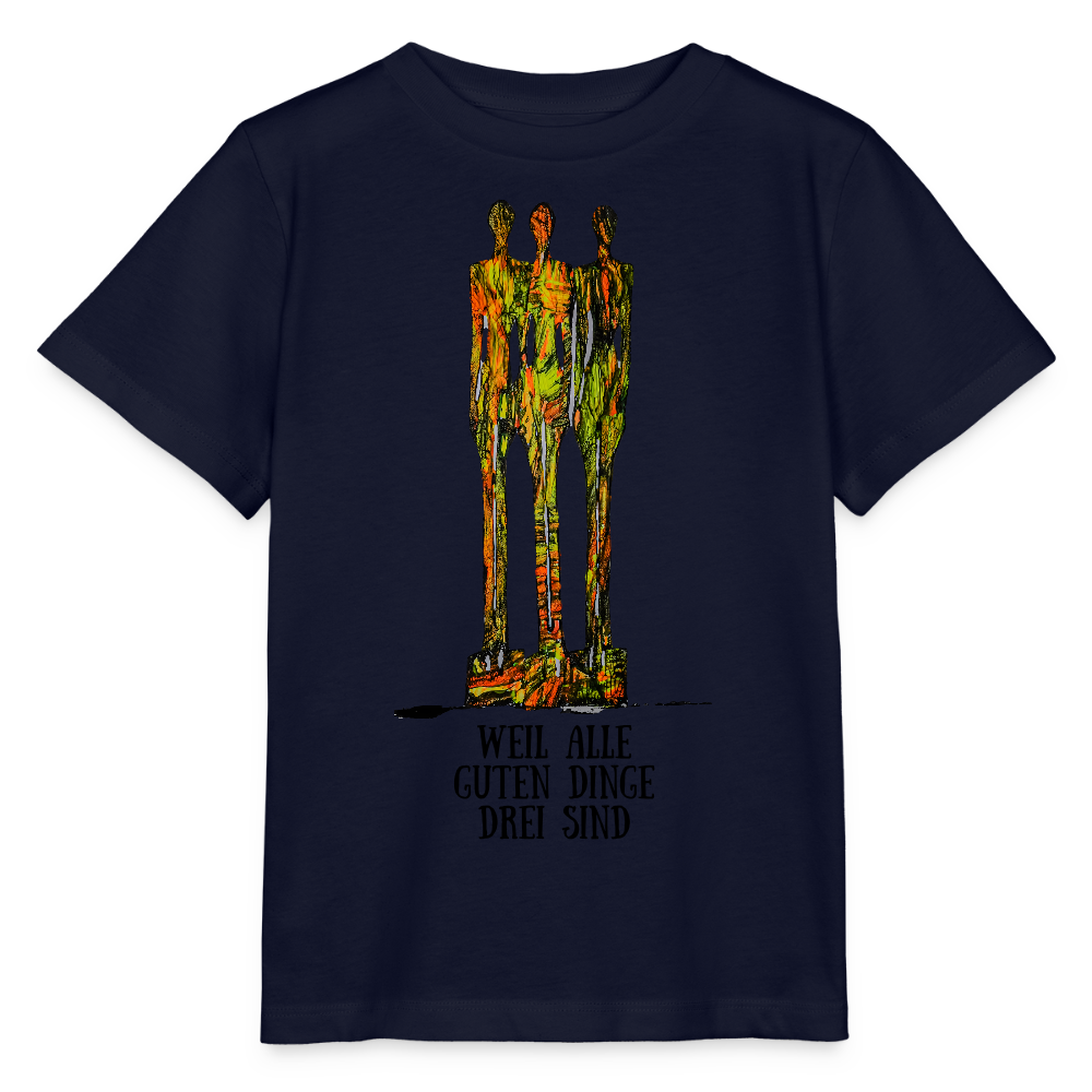 Unisex Kinder T-Shirt Hendriks - Navy