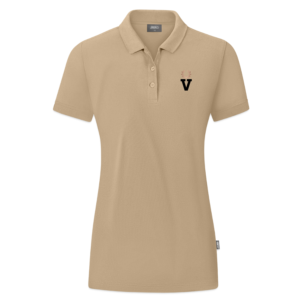 JAKO Frauen Polo Organic - Beige