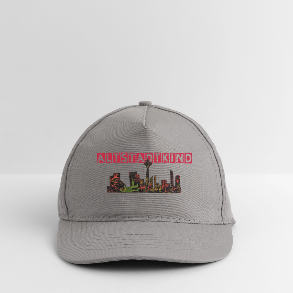 Bio-Baseballkappe - Hellgrau