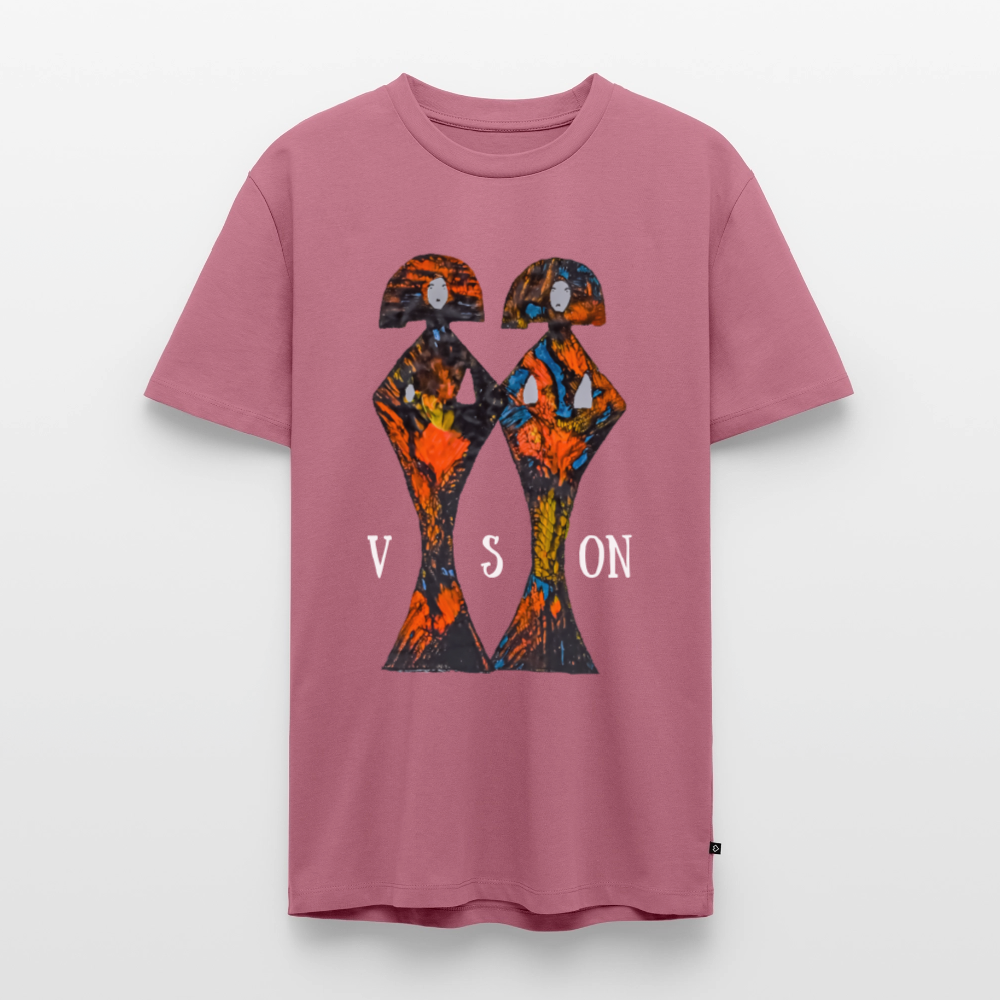 Männer Premium T-Shirt Geishas - Mauve