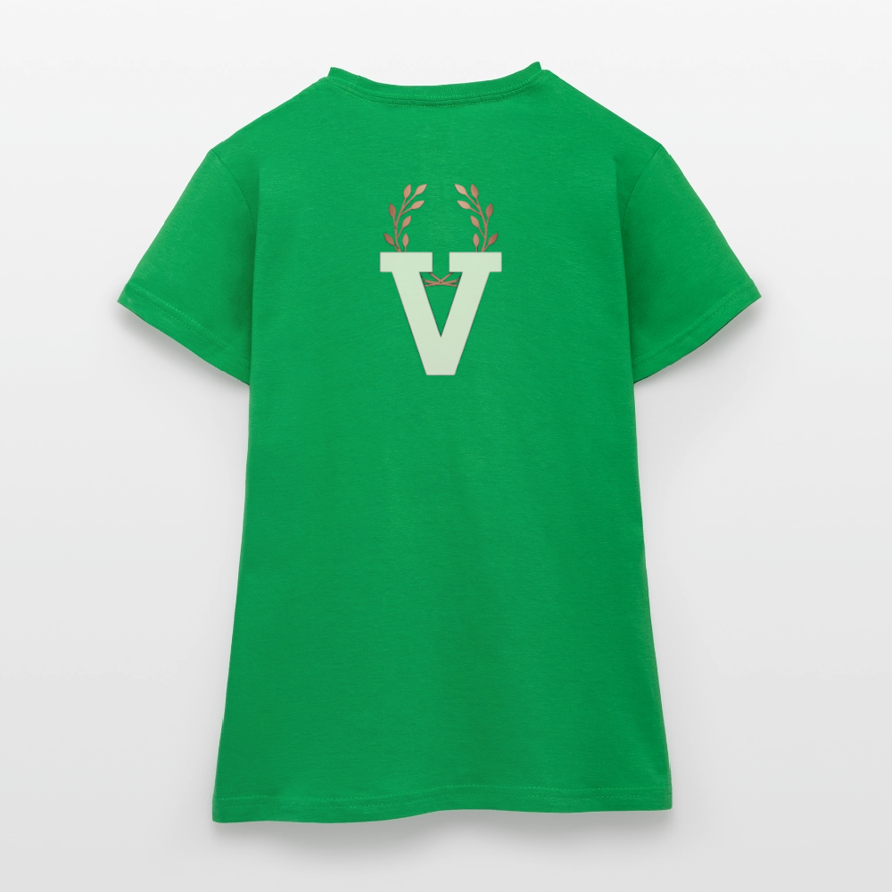 Frauen T-Shirt Düsseldorfer Skyline V.9 - Kelly Green