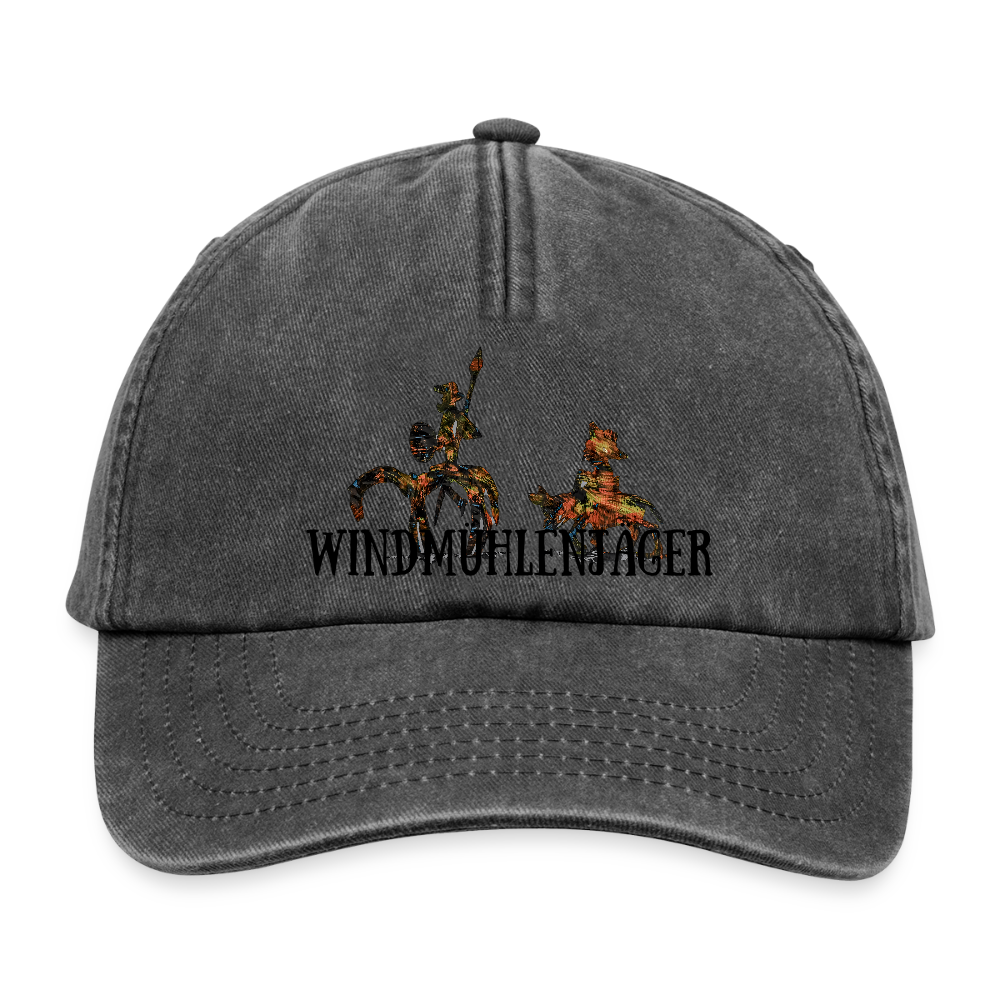 Relaxed Vintage Cap - Vintage Schwarz