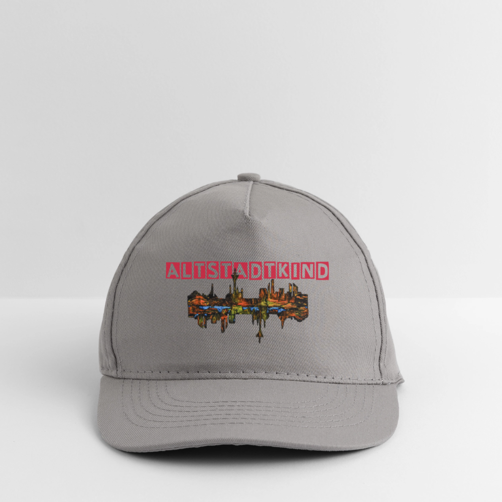 Bio-Baseballkappe - Hellgrau