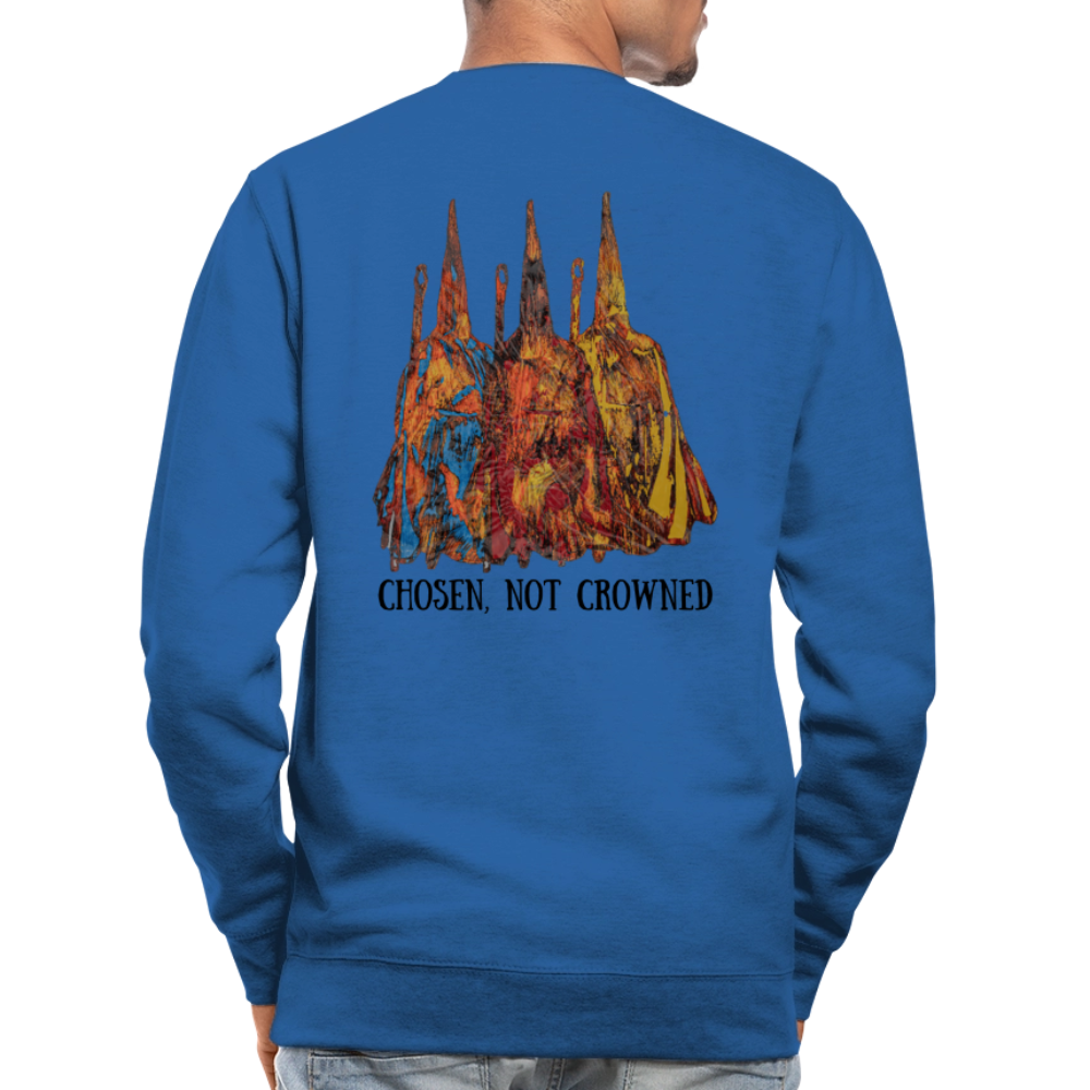 Unisex Pulli Nazzarener Backprint - Royalblau