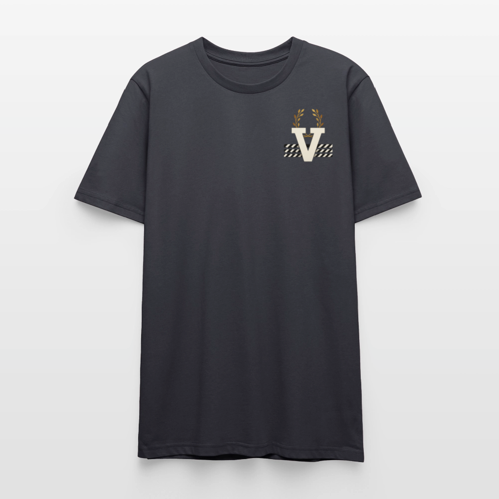 Unisex T-Shirt Lucy - Dunkles Graublau