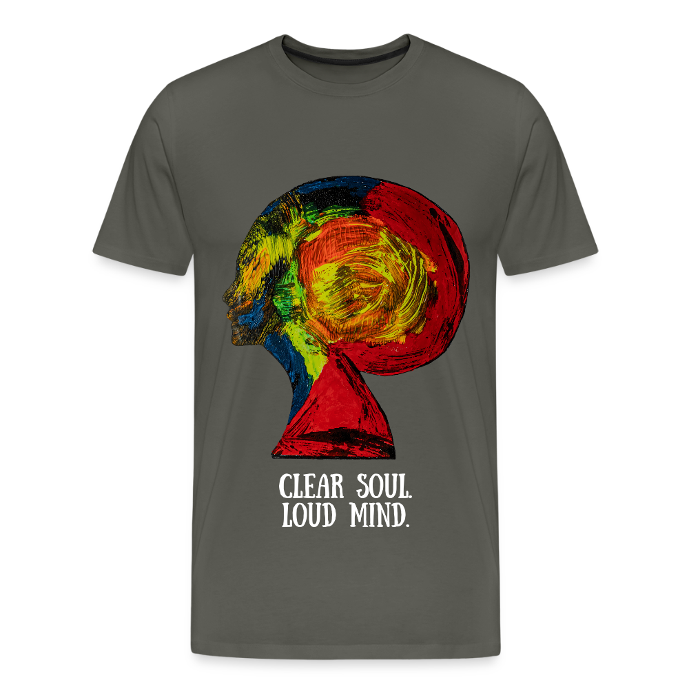 Männer Premium  T-Shirt Gaia - Asphalt