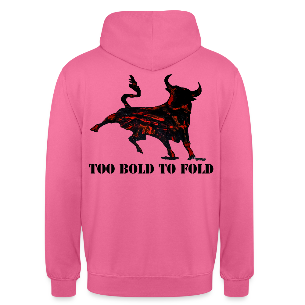 Unisex Hoodie Torro Backprint - Pink