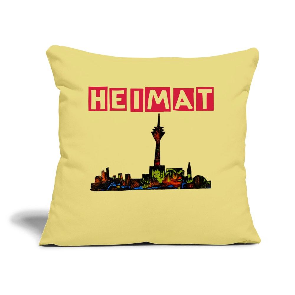 Sofakissenbezug 44 x 44 cm - Hellgelb