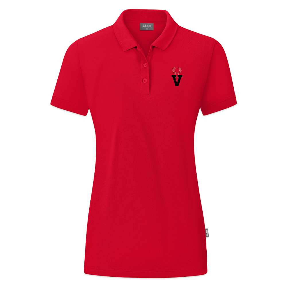 JAKO Frauen Polo Organic - Rot