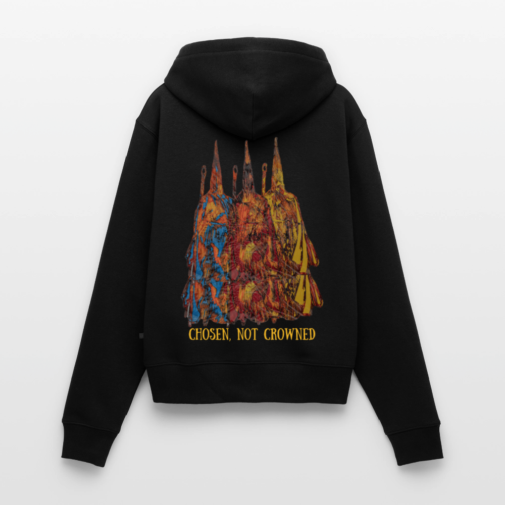 Frauen Kapuzenjacke Nazzarener Backprint - Schwarz