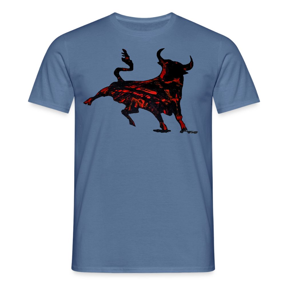 Männer T-Shirt Torro - Taubenblau 