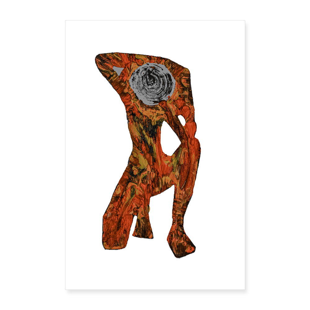 Poster 40x60 cm - Weiß